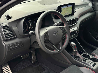 Used car Hyundai TUCSON N Line 1.6 T-GDI 177 DCT all-wheel drive LED navigation safety P. Smart key net price HCS 159