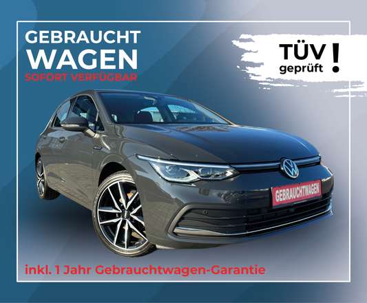 Used car VW Golf 8 Style 1.5 TSI 150 LED, ACC, DAB+, NAVI, HARMAN KARDON (stock) VSE 367 Net price